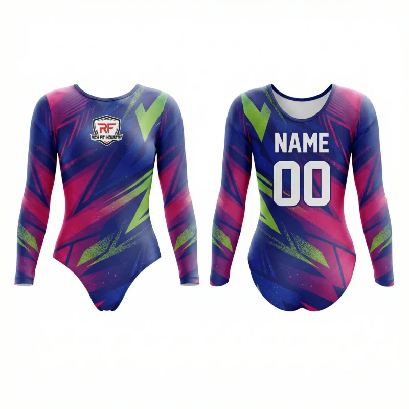 Custom Gymnastics Leotards – Premium Performance & Fully Customizable Manufacturing